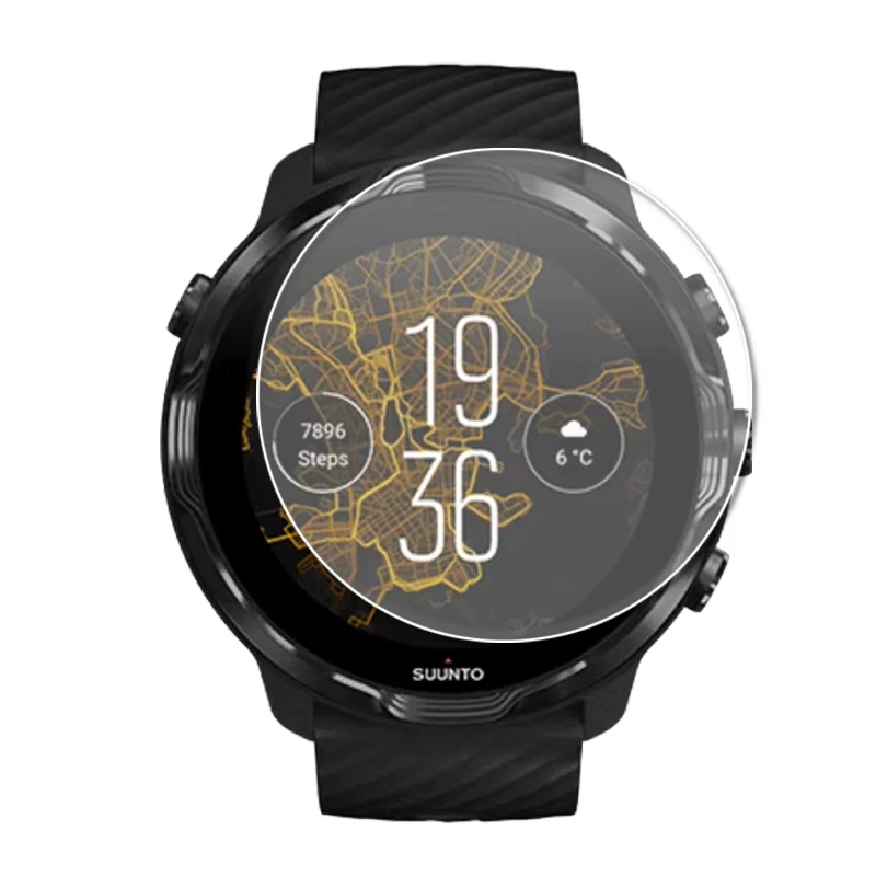 Suunto7/3/5/9peak/ VERTICAL/CORE ALPHA/D4I NOVO/OCEAN/RACE Race S watch soft film anti-collision strip film all-inclusive watch hydrogel film
