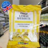 In Suzhou, British Morrisons Lescon Sherbets lemon Snowball fruit candy lemon candy is in stock
