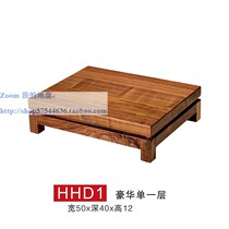 Jazz rack luxury single black walnut cabinet equipment rack TV cabinet