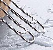 ki Kinderli OS1128 paper clip stainless steel paper clip for office household a box of 100 Fixed pin clasp