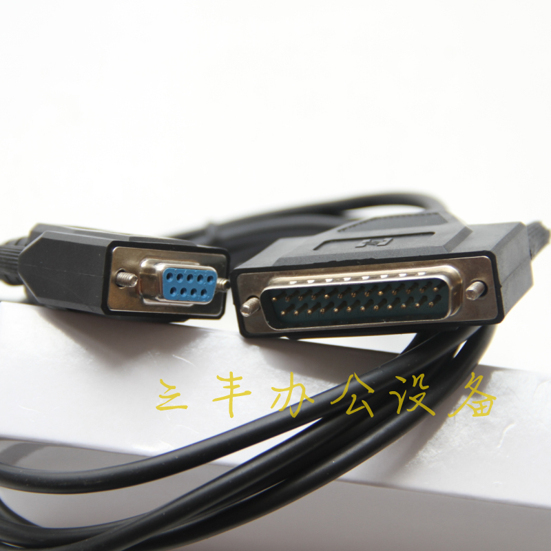 TM-U220A B D M188A B D RS-232 serial data line Serial printing line 25 pins X9 holes