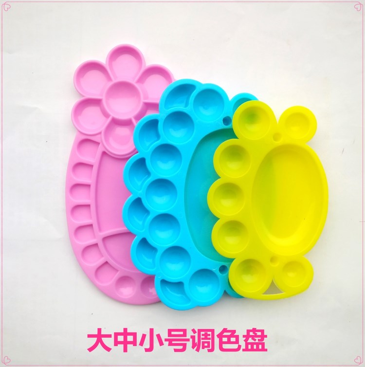 Painting material acrylic paint Chinese painting dye water powder fuel palette flat head pen tip pen hook line pen