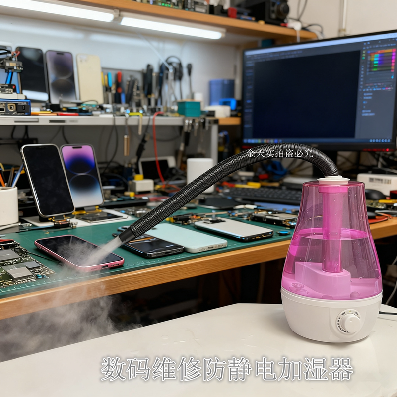 Digital Repair Anti-Static Ultrasonic Humidifier Air Conditioning Room Floor Heating Humidification Anti-Drying Large Spray Moisturizing Device Digital Repair Anti-Static Ultrasonic Humidifier Air Conditioning Room Floor Heating Humidification Anti-Drying Large Spray Moisturizing Device