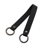 Черные кожаные бретели, аксессуар для сумки, портативная сумка на одно плечо, ручка, короткий браслет