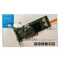 New color package LSI SAS 9211-8i(2008)6GB 8-port hba card expansion card array card