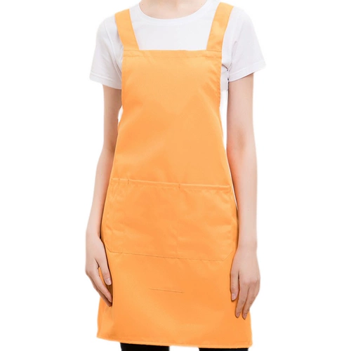 Кофейный фартук, черная униформа медсестры для работы, жилет, делается под заказ