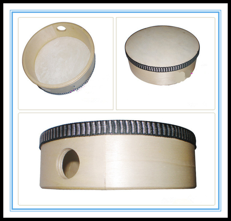 Orff nhạc cụ trẻ em âm nhạc đồ chơi tambourine em bé đồ chơi bằng da cừu tambourine tay trống đồ chơi cho trẻ sơ sinh