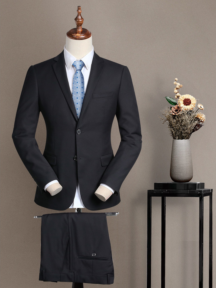 Suit men's coat Slim Korean version handsome casual men's small suit groom's dress Single West trend suit suit