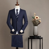 Костюм, куртка, пиджак классического кроя для отдыха, платье, трендовый комплект, облегающий крой, в корейском стиле