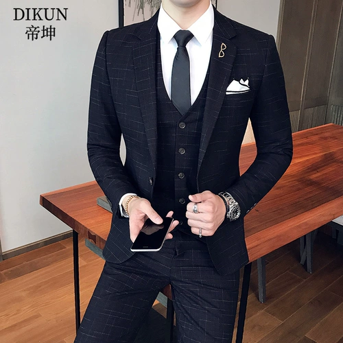 Костюм, куртка, комплект для отдыха, свадебное платье, трендовый пиджак классического кроя, в корейском стиле