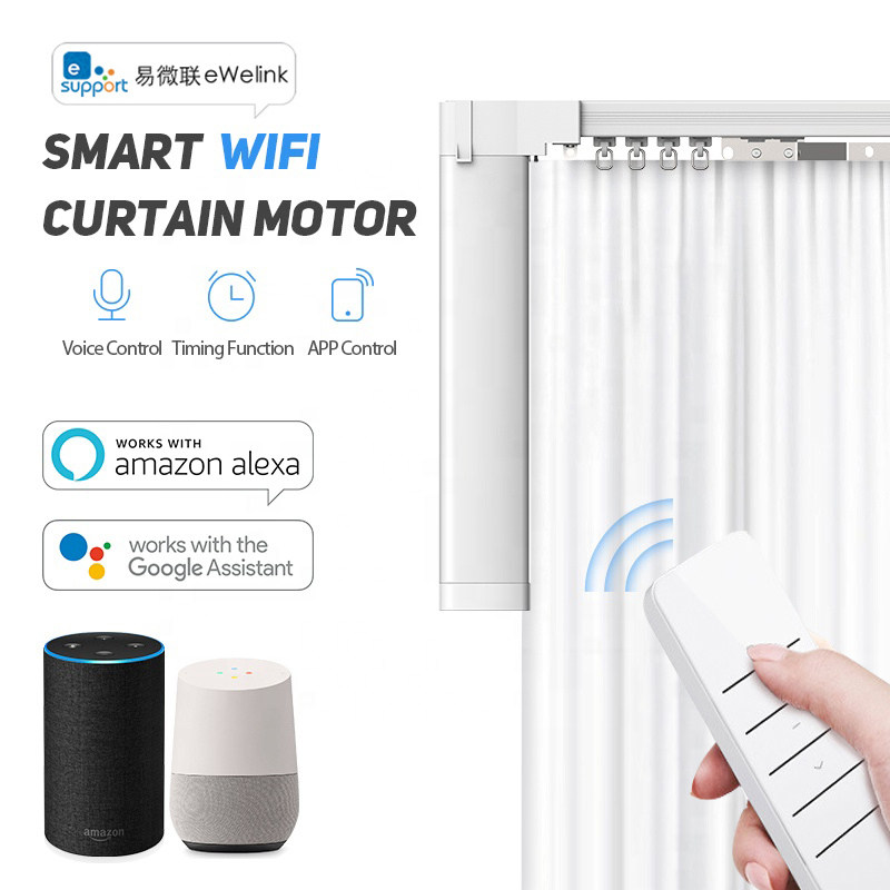 eWelink Mijia APP Mute Curtain Motor Mobile APP Remote Control GoogleHomeAlexa Xiaoai
