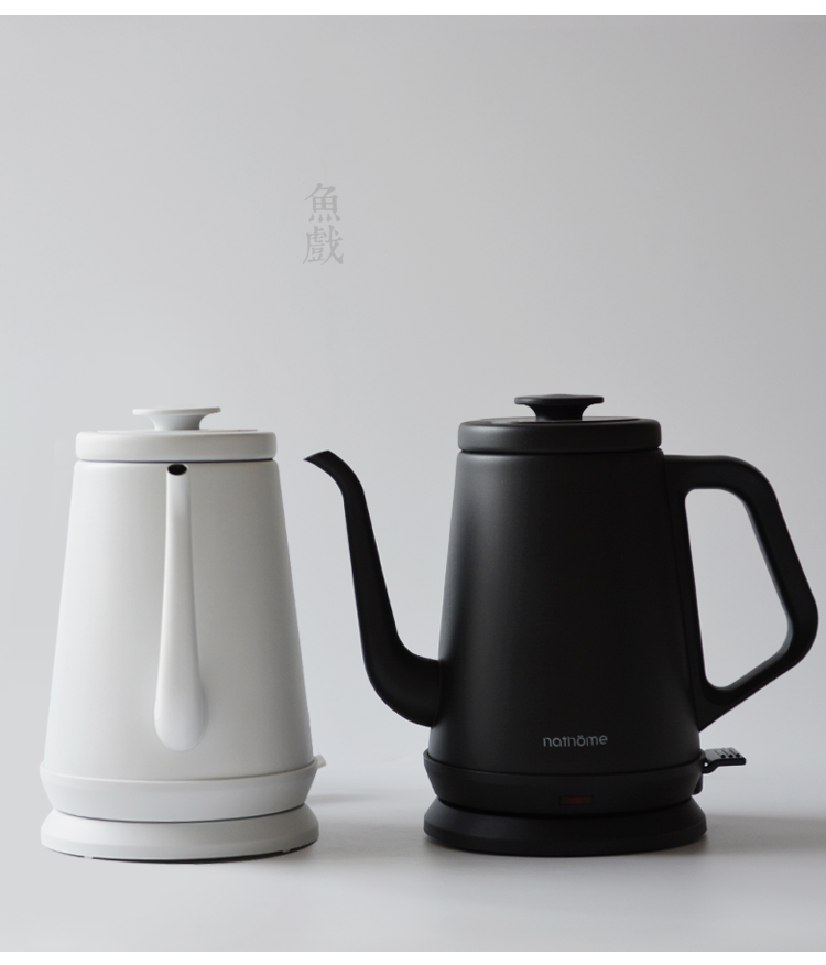 ấm sắc thuốc dienmayxanh Ấm đun nước điện Nathome / Bắc Âu Châu Âu NSH1810 Ấm đun nước tự động bằng thép không gỉ - ấm đun nước điện máy đun nước siêu tốc