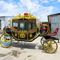 Custom European royal carriage Scenic spot sightseeing pick-up Commercial celebration Static exhibition props Parade event exhibition carriage