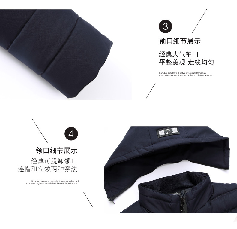 Blouson hiver pour homme MI WEISHARK    - Ref 3115669 Image 11