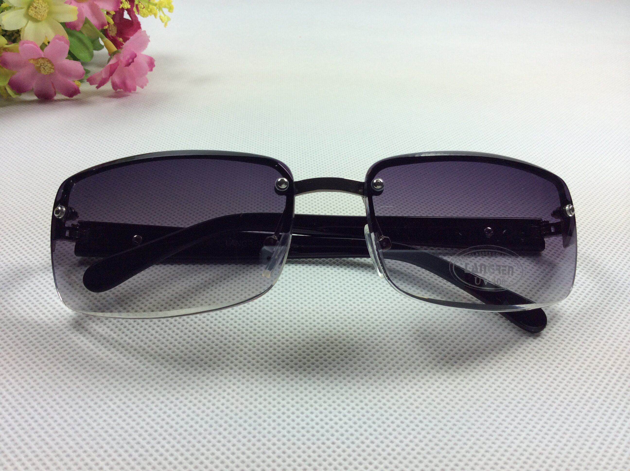 2015 new driver men's small frame sunglasses anti-UV sunglasses square mirror sunglasses trend