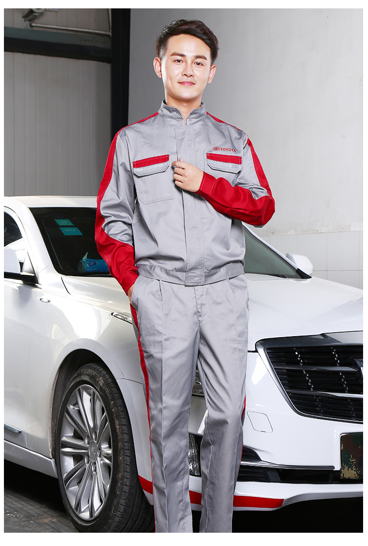 FAW Toyota Auto 4S shop quần áo dài tay phù hợp với dịch vụ hậu mãi nam phù hợp với bộ đồ tự động sửa chữa dụng cụ sửa chữa quần sooc nam