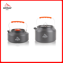 Outdoor Boiling Kettle Field Bubble Teapot Portable kettle Kettle Bed Stove Special Open Fire Coffee Pot Camping Equipment