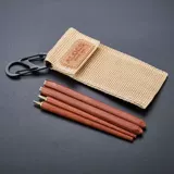 Дорожная портативная посуда для пикника, складная ложка, вилка, палочки для еды, комплект, 3 предмета