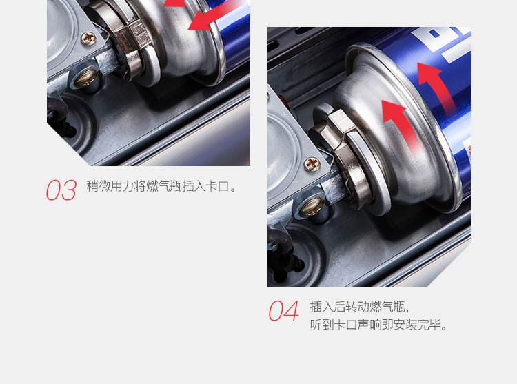 Cassette bếp ngoài trời bếp gió cầm tay cắm trại nướng cung cấp lẩu bếp gas gas bếp gas - Bếp lò / bộ đồ ăn / đồ nướng dã ngoại bếp lẩu cồn