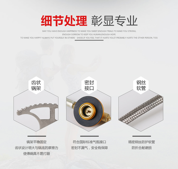 Bếp ngoài trời gió di động cắm trại cắm trại hoang dã bếp hoang dã bếp gas dã ngoại cung cấp bếp gas đặt - Bếp lò / bộ đồ ăn / đồ nướng dã ngoại bếp cồn nấu lẩu