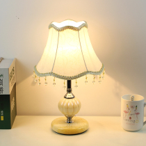 Stone lamp bedroom bedside lamp simple modern warm wedding room remote control dimming led feeding feeding bedside night light