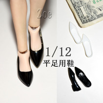 (Mini) 1 12 female soldier flat shoes phicen tbleague T01 T02 flat shoes
