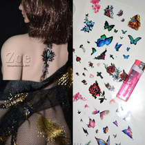 (The third bomb)1 6 soldiers tattoo stickers TBLeague Phicen silicone body tattoo stickers