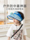 Children's Sun Hat with Fan, Boys' Sun Hat, Girls' Summer Sun Hat, Boys' Baby Fan Sun Hat, Open-Top
