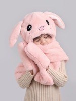 【195】 Rabbit-Pink-Three Peect Set