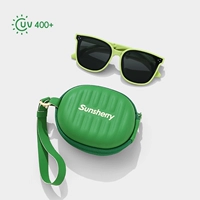 【2696】-Зеленый поляризованный складной 【Около 3-12 лет】