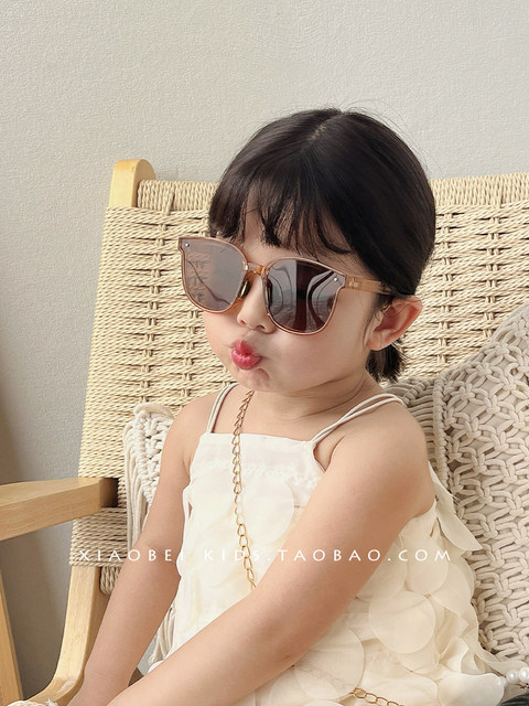 Korean style children's sunglasses, girls' foldable sunglasses, baby's sunglasses, anti-UV, boys' polarized sunshades
