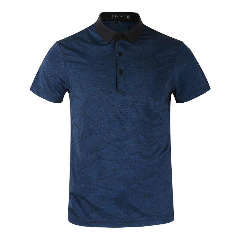 Fairfat short-sleeved T-shirt men 2020 summer new business casual lapel young and middle-aged polo T-shirt tb