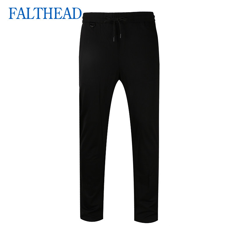 Fairfat sports casual pants summer thin drawstring youth slim feet mid-waist trousers tb