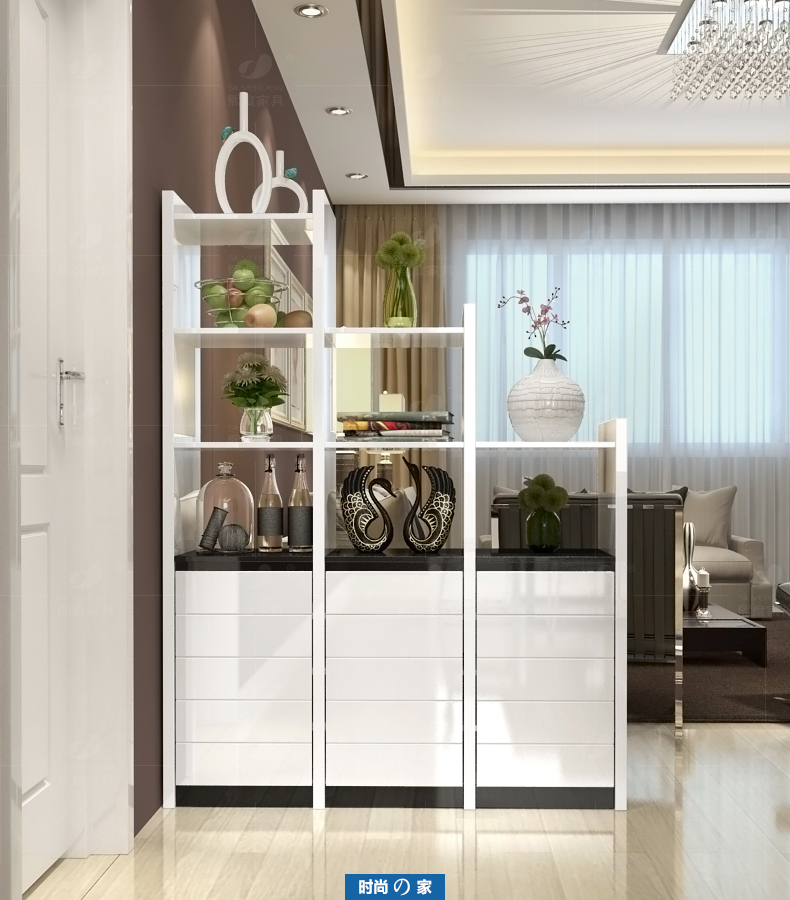 Nội thất Xidu, vách ngăn phòng khách, tủ hội trường, tủ giày sơn, tủ màn hình hiện đại, tủ giày - Bộ đồ nội thất nội thất thông minh