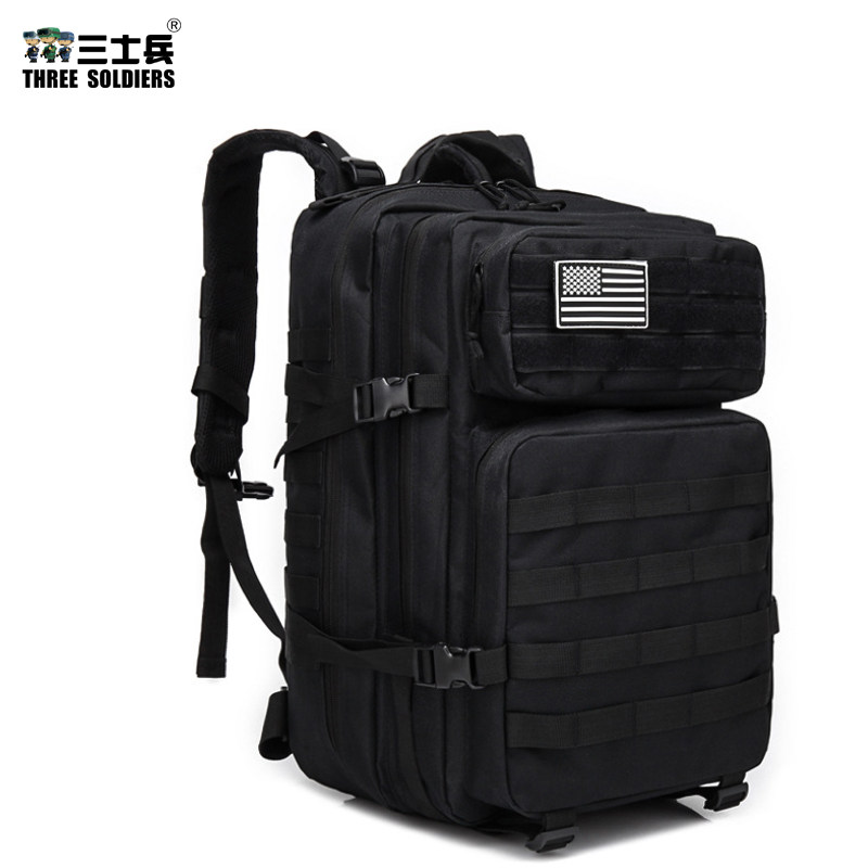 Outdoor camouflage backpack large-capacity male and female military fans 3p attack bag travel bag mountaineering riding waterproof backpack