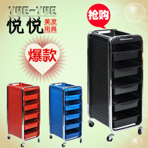 Fashion hair salon tool cart Multi-function bar cart trolley 6-layer hair salon nail shop storage