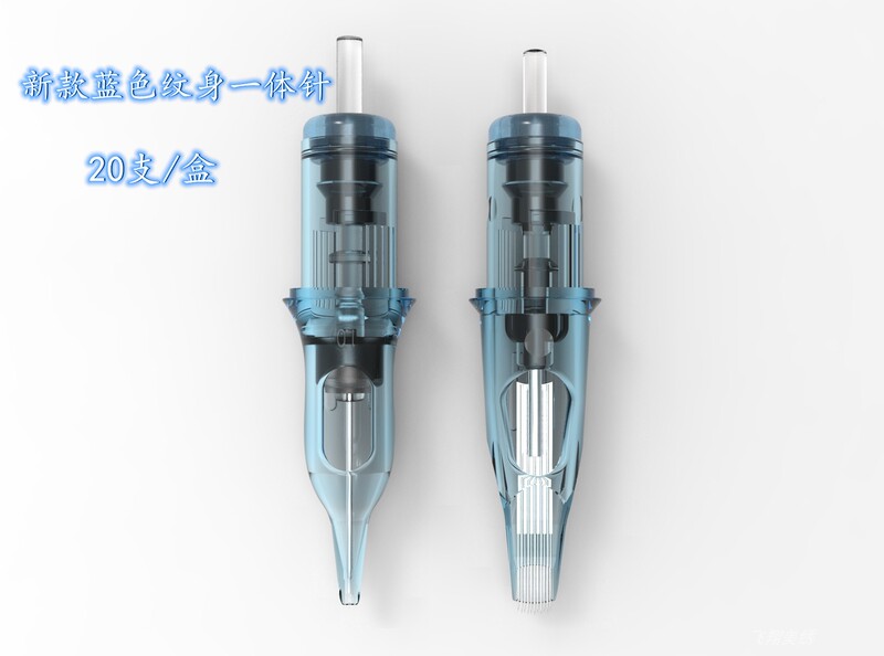 Hk0.35 Needle Blue Tattoo Integrated Needle, Tattoo Equipment, Tattoo Consumables Closed-End Needle Blue Needle, 20 Pieces/ Hk0.35 Needle Blue Tattoo Integrated Needle, Tattoo Equipment, Tattoo Consumables Closed-End Needle Blue Needle, 20 Pieces/