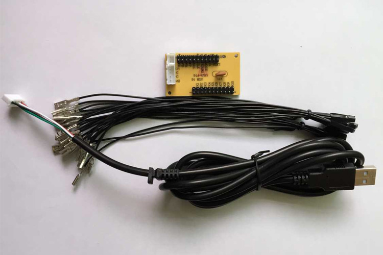 Hỗ trợ bảng mạch điều khiển Arcade với nút LED PC không có phụ kiện chip chậm trễ tay cầm xiaomi