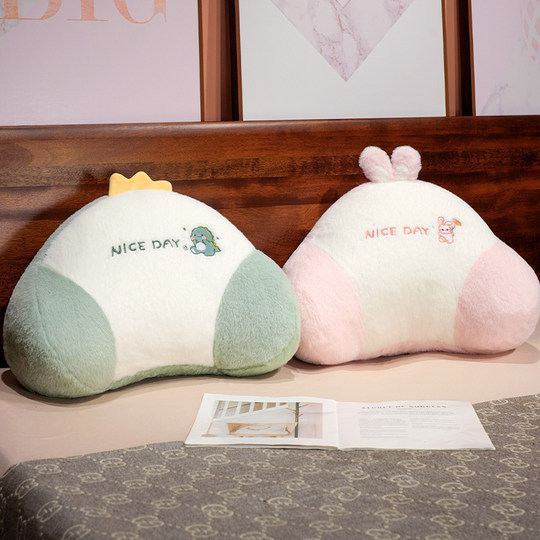 Bedside Cushion Soft Pack Lumbar Support Pillow Large Backrest Sofa Bed Play on Phone Dormitory Student Pillow Bed Backrest Pillow