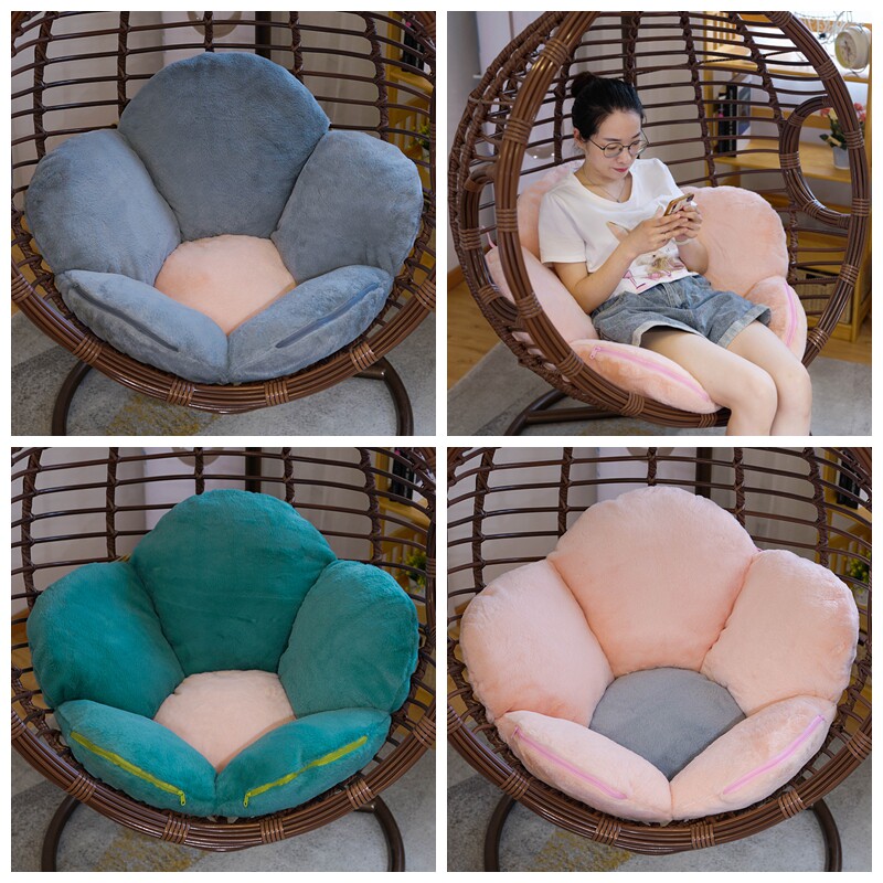 Hanging chair cushion Basket Ground Cradle floor Sunflower Cushions Sloth SWING BACK CUSHION UNWASHED BUTT CUSHION