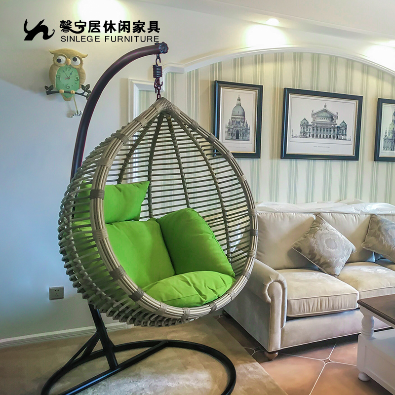 Xinning Residence Bird's Nest Hanging Basket Benches Indoor Balcony hanging beds Living room Outdoor Rocking Chairs Adults Single benches
