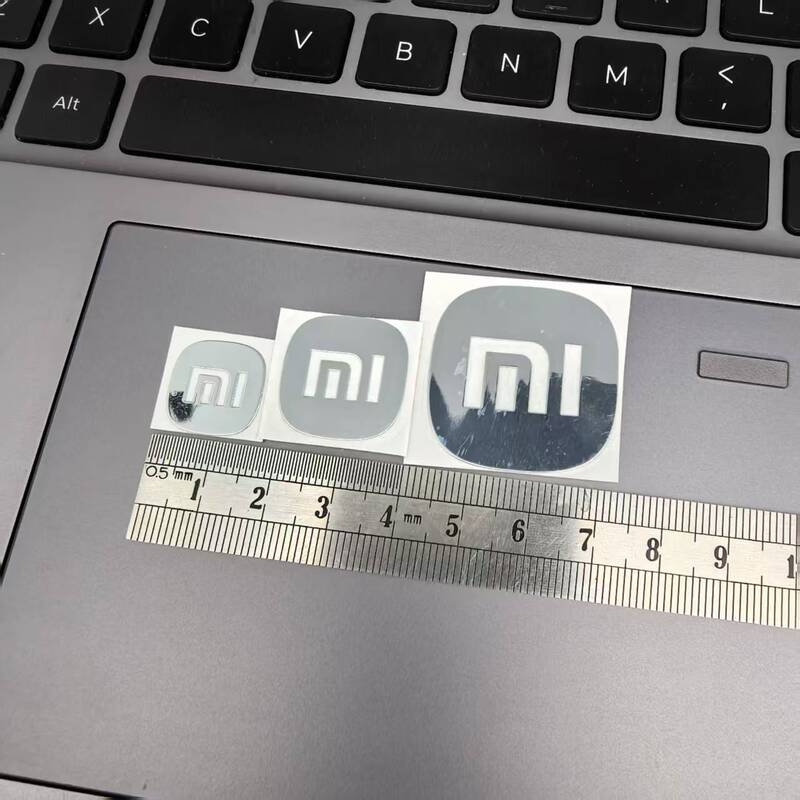 Xiaomi Phone Logo Metal Sticker iPhone Huawei High-Quality Texture Phone Computer iPad Sticker DIY