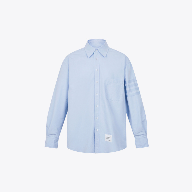 Thom Browne Tom Brown Men's Business Casual Light Blue Shirt Mwl381A06496