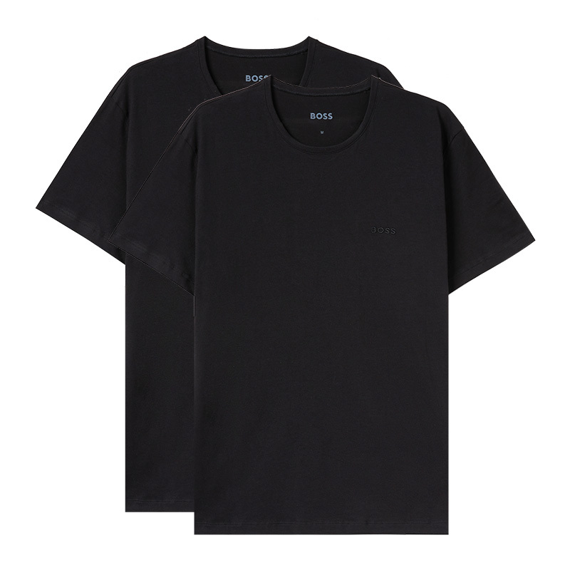 Hugo Boss Hugo Boss Men's Two-Piece Simple and Fashionable Round Neck Short-Sleeved T-Shirt 50475294 Hugo Boss Hugo Boss Men's Two-Piece Simple and Fashionable Round Neck Short-Sleeved T-Shirt 50475294