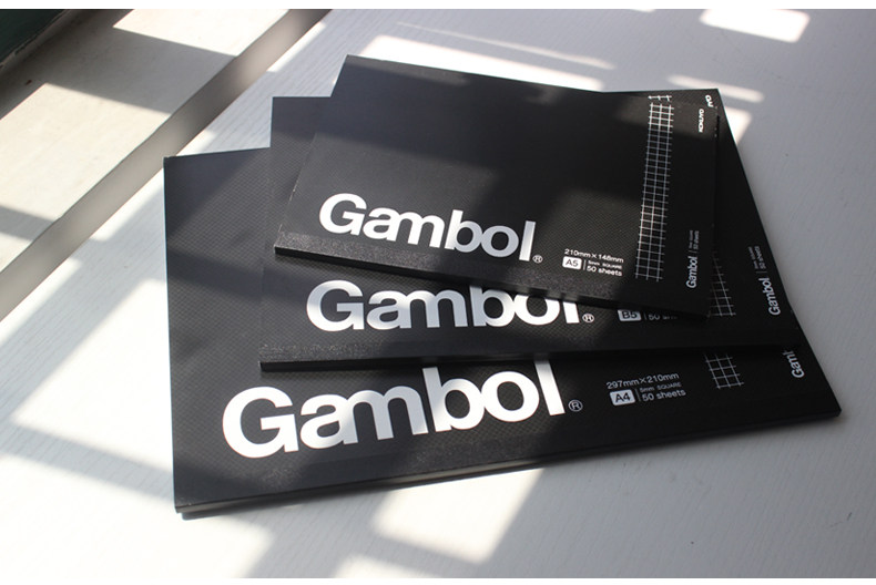 国誉Gambol商务笔记本办公笔记日常记录5mm方格/横线 A4/B5/A5 国誉Gambol商务笔记本办公笔记日常记录5mm方格/横线 A4/B5/A5