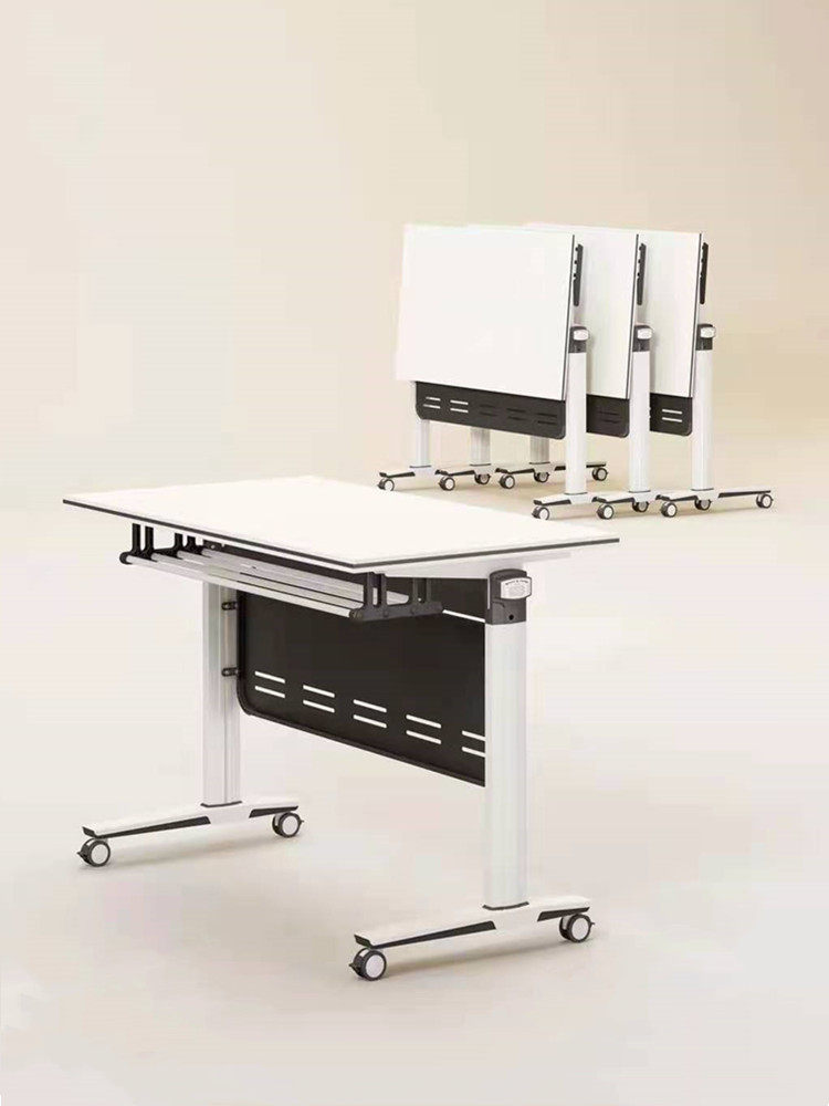 Folding table mobile splicing combination double long tables desk desk education institution training table