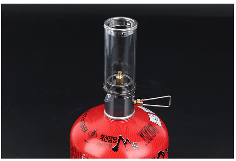 Anh BRS-55 không bật đèn nến ngoài trời Đèn cắm trại ngoài trời thắp đèn khí den pin doi dau sieu sang