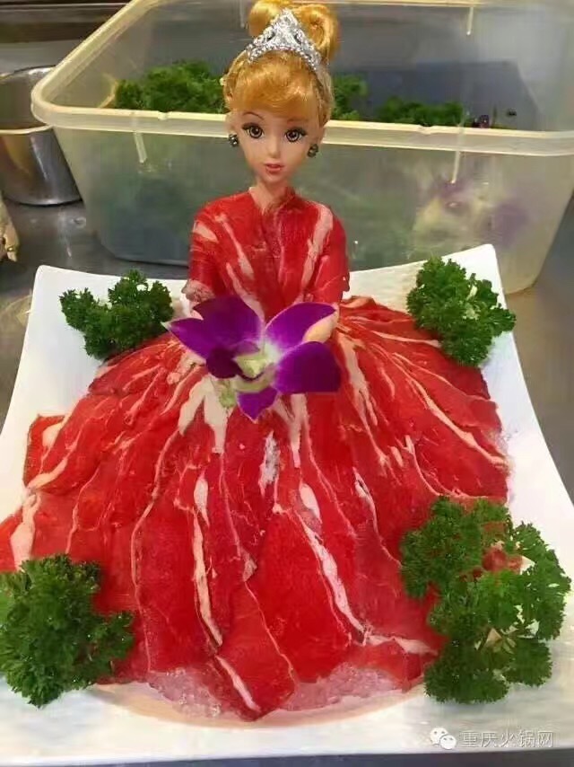 Fire Pan Shop Hollow Ice Hockey Goose Sausage Cold Noodles Ice Bowl Round Ball Sashimi Body Undice Princess Barbie Dolls Silicone Molds