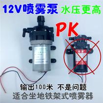 Electric sprayer agricultural spray medicine pump spraying seeding fertilization 12v electric pump spraying water high pressure pump