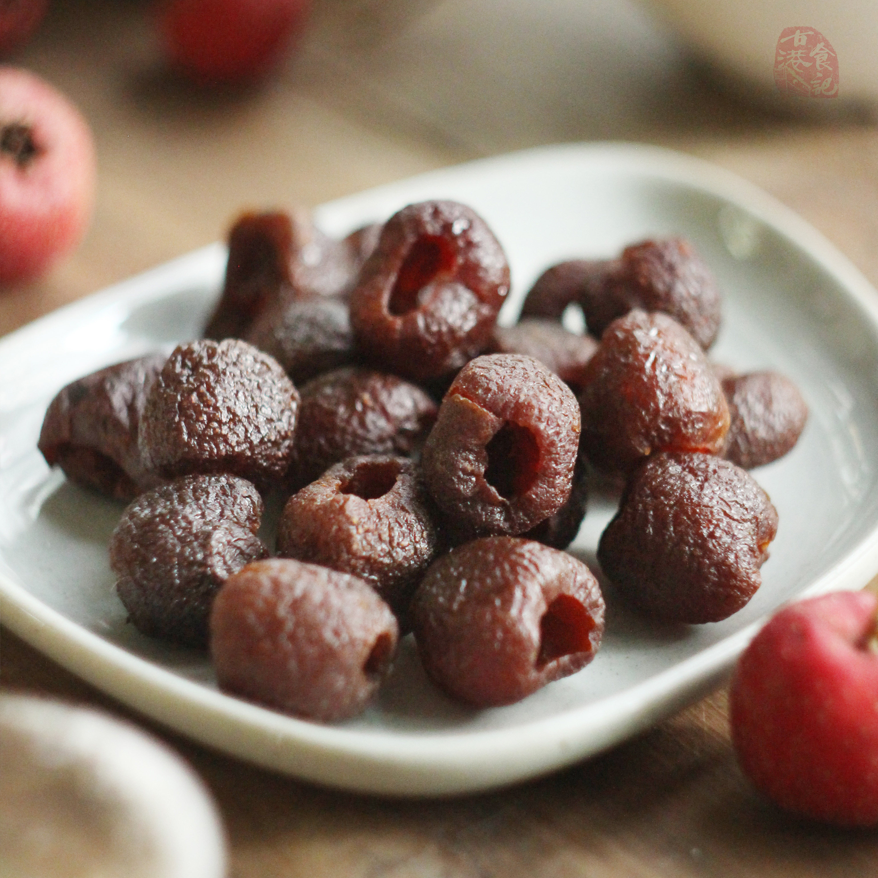 Childhood taste Hollow hawthorn Sweet and sour seedless cold fruit Leisure snack Dried fruit candied fruit 150g